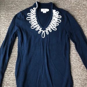 Vineyard Vines Neck Detail Sweater